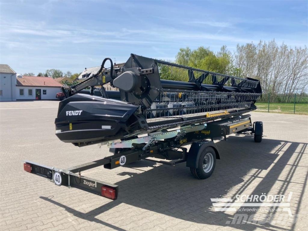 Fendt 7,70 M SF + ZIEGLER SCHNEIDWERKWAGEN Testate per mietitrebbie