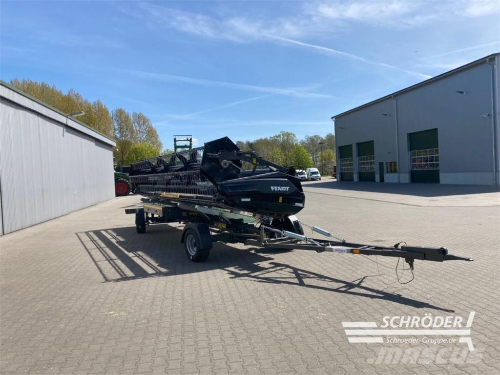 Fendt 7,70 M SF + ZIEGLER SCHNEIDWERKWAGEN Testate per mietitrebbie