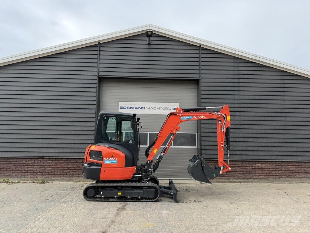 Kubota TE HUUR Kubota KX037 3.8 T minigraver Minigravere <7t