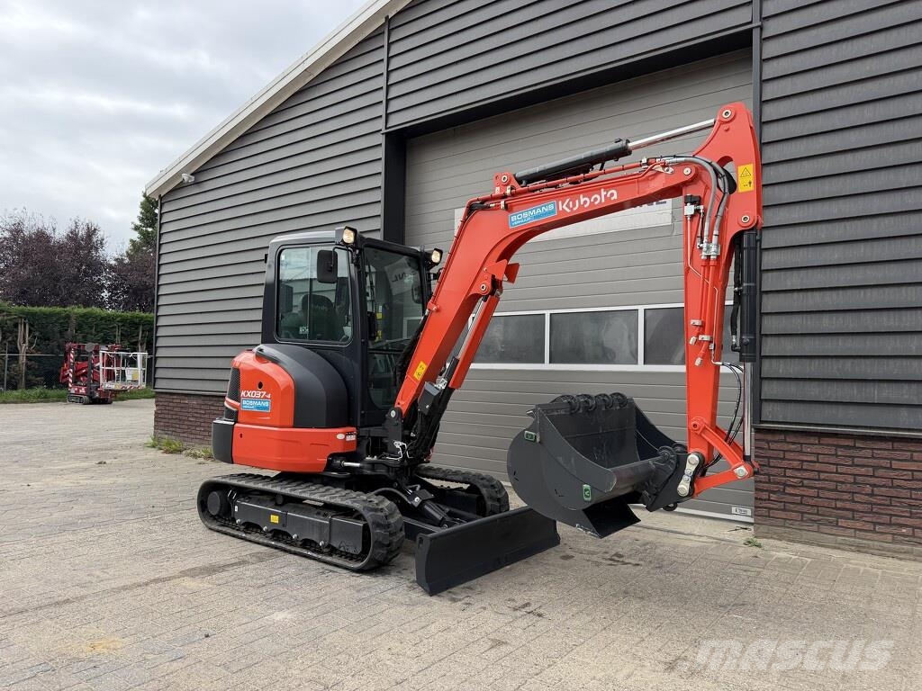 Kubota TE HUUR Kubota KX037 3.8 T minigraver Minigravere <7t