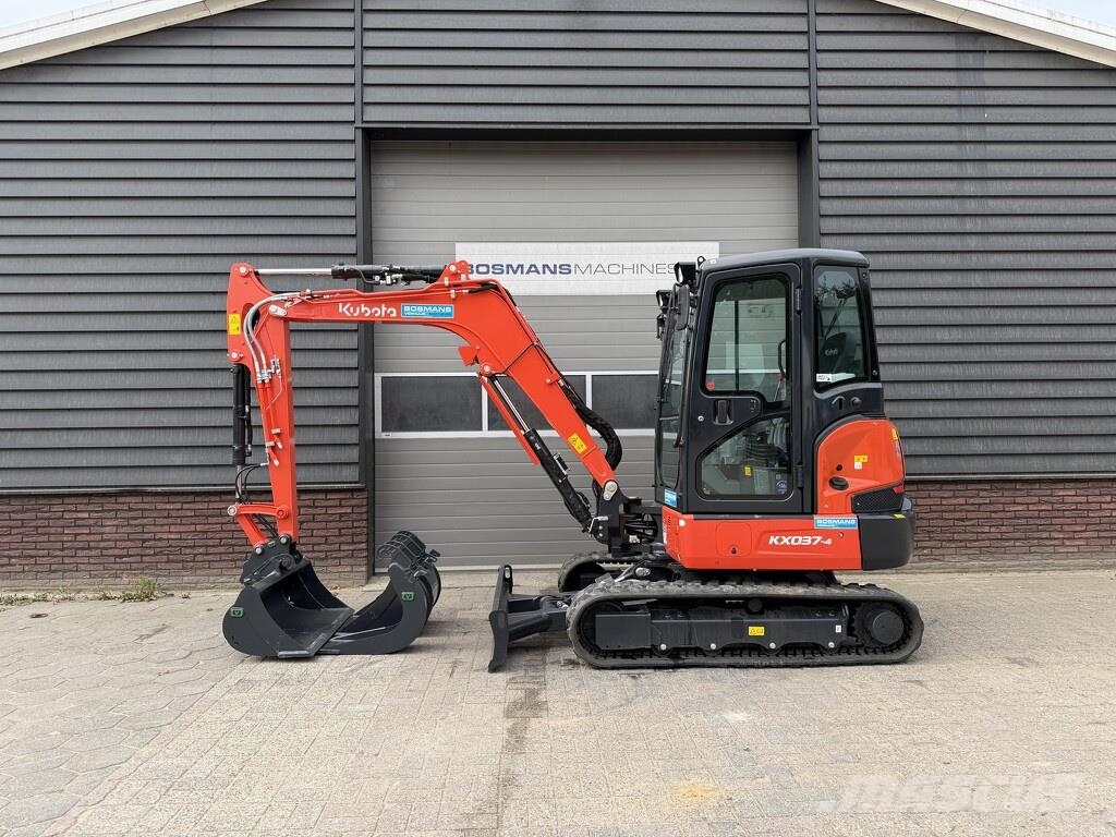 Kubota TE HUUR Kubota KX037 3.8 T minigraver Minigravere <7t