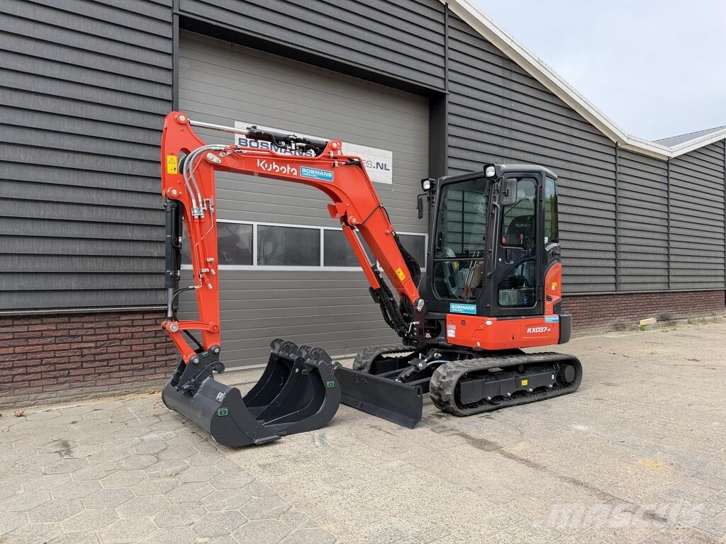 Kubota TE HUUR Kubota KX037 3.8 T minigraver Minigravere <7t