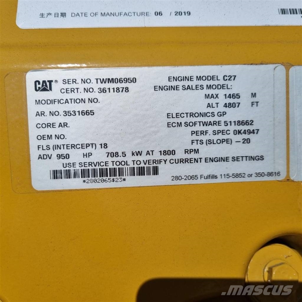 CAT C 27 rig.plus Двигатели
