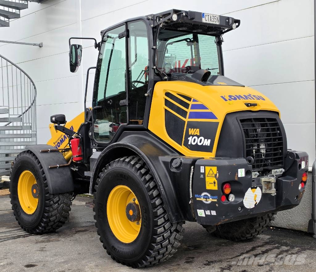Komatsu WA 100 Rataslaadurid