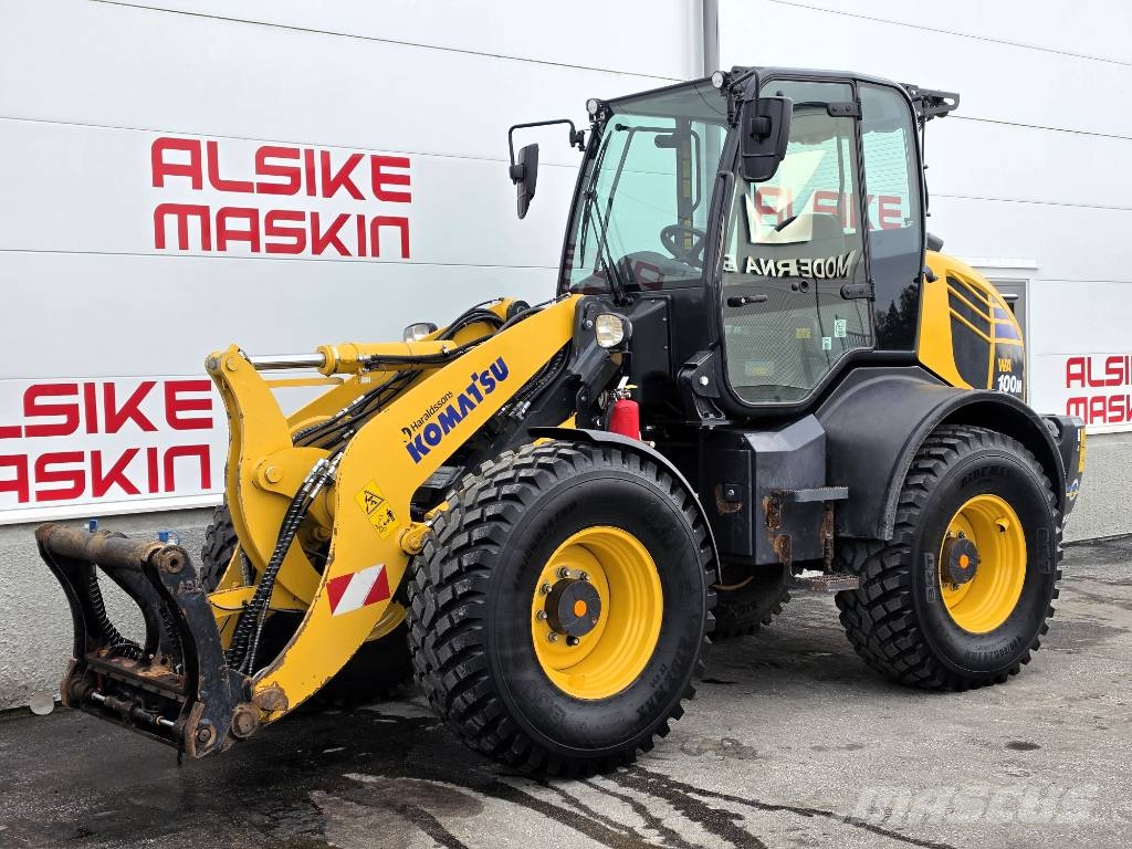 Komatsu WA 100 Rataslaadurid