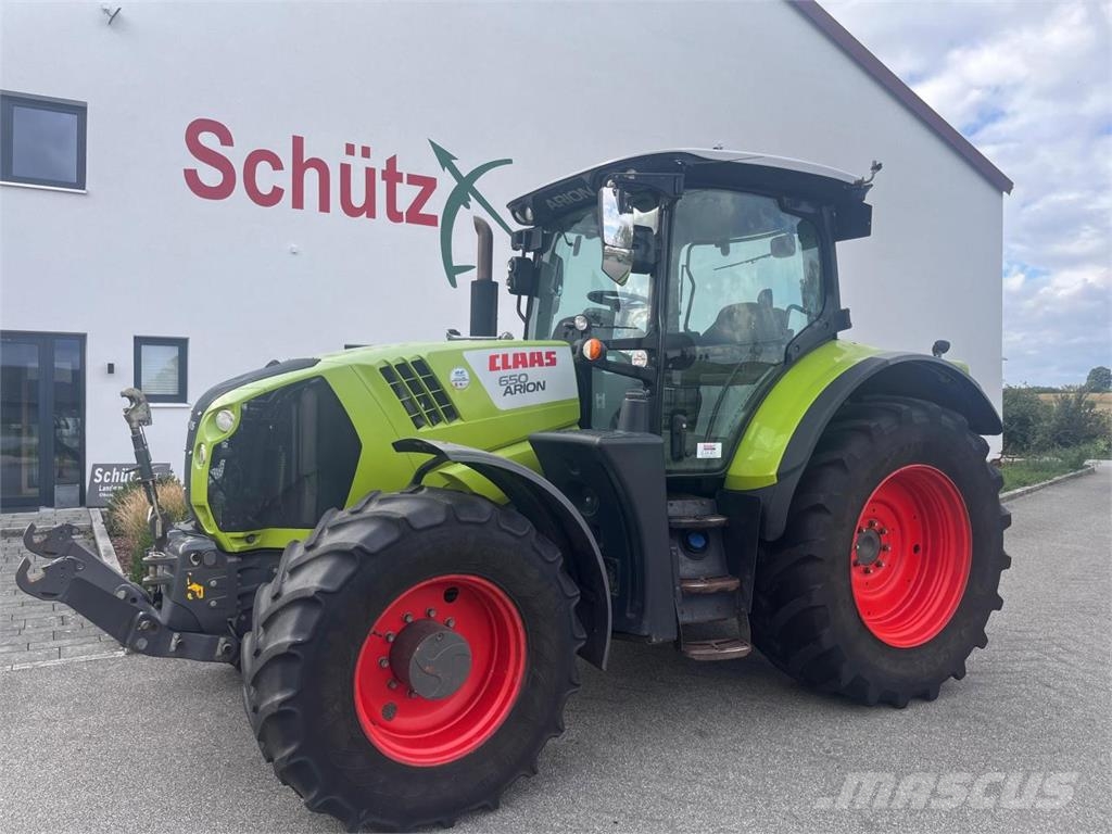 CLAAS Arion 650 CIS HEXASHIFT Tractoren