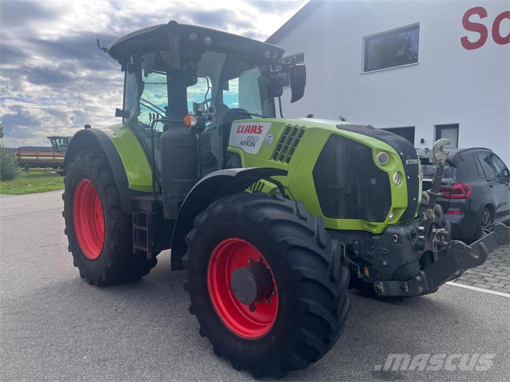 CLAAS Arion 650 CIS HEXASHIFT Tractoren