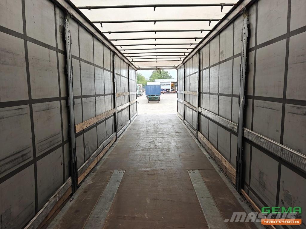 Schmitz Cargobull SCB*S3T Sliding Curtains/Roof - Galvanized Chassis Tents puspiekabes