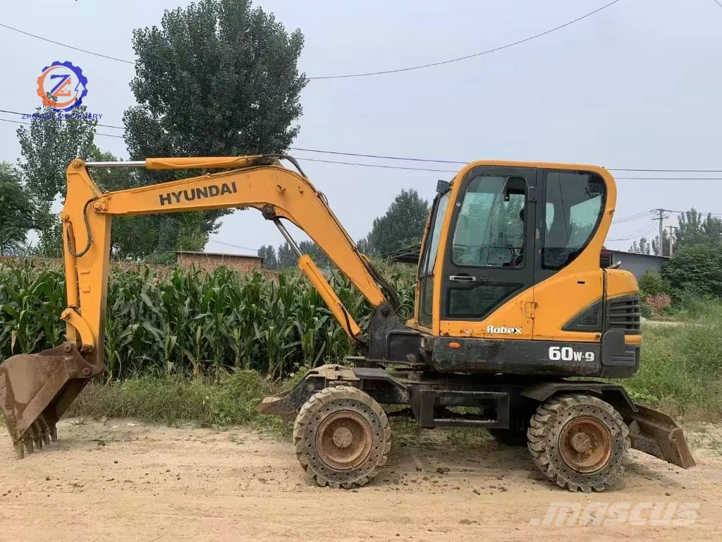 Hyundai 60 W/Wheel Excavator/Low/Discount price/ Εκσκαφείς με τροχούς - λάστιχα
