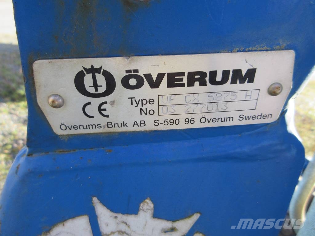 Överum Variflex VF CX 5875 Muovisiivellä Plugovi obrtači