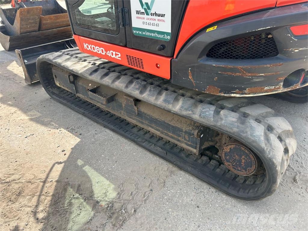 Kubota Kx080-4A2 (7264) Midigraafmachines 7t - 12t