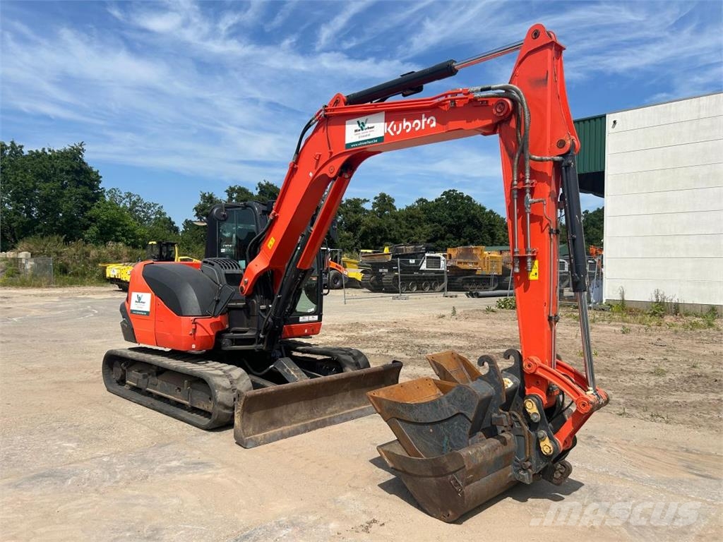 Kubota Kx080-4A2 (7264) Midigraafmachines 7t - 12t