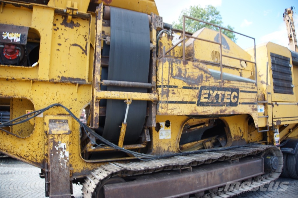 Extec C12+ Wózek Dolly Mobile crushers