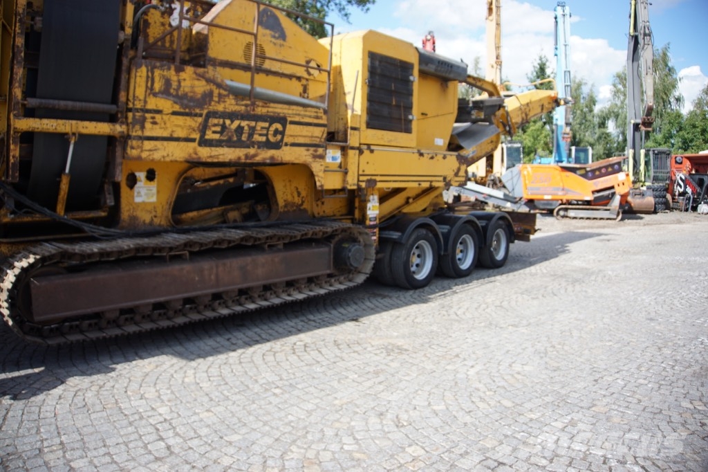 Extec C12+ Wózek Dolly Mobile crushers
