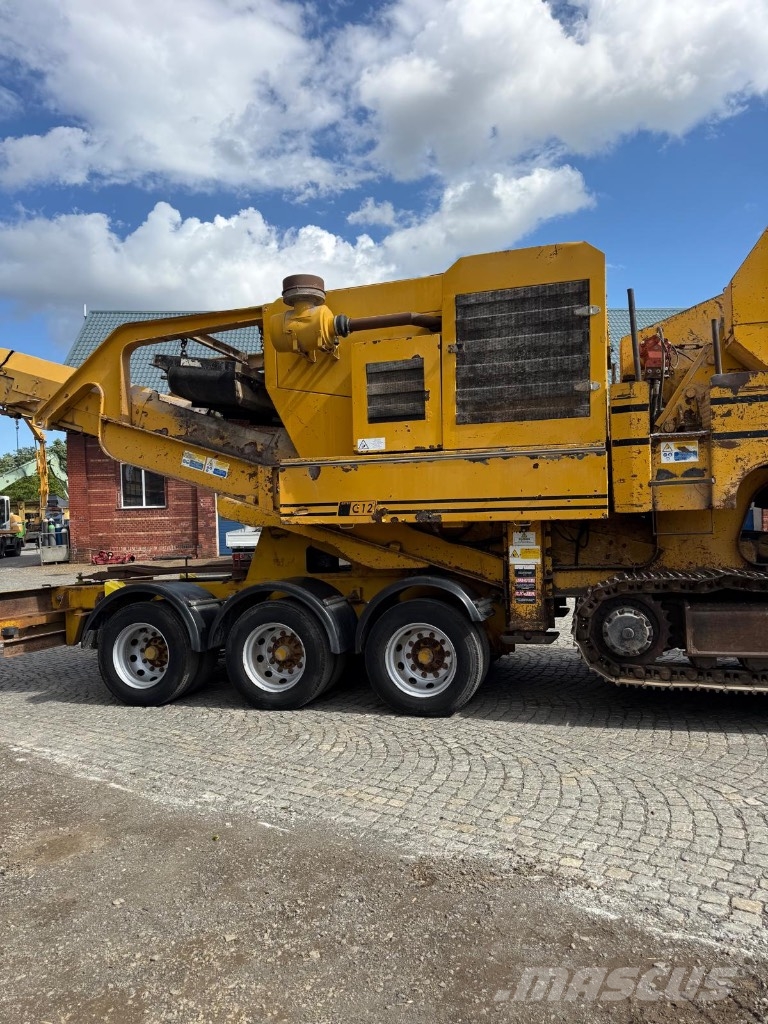 Extec C12+ Wózek Dolly Mobile crushers