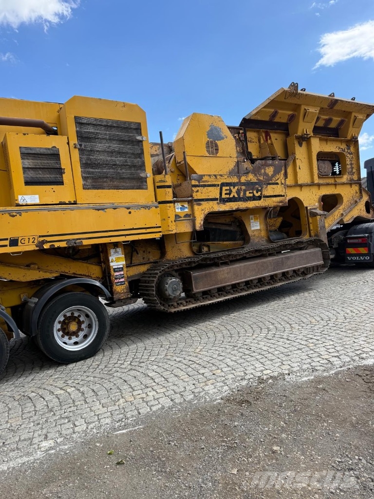 Extec C12+ Wózek Dolly Mobile crushers