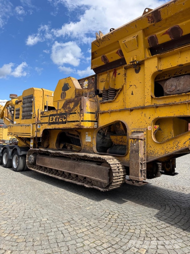 Extec C12+ Wózek Dolly Mobile crushers