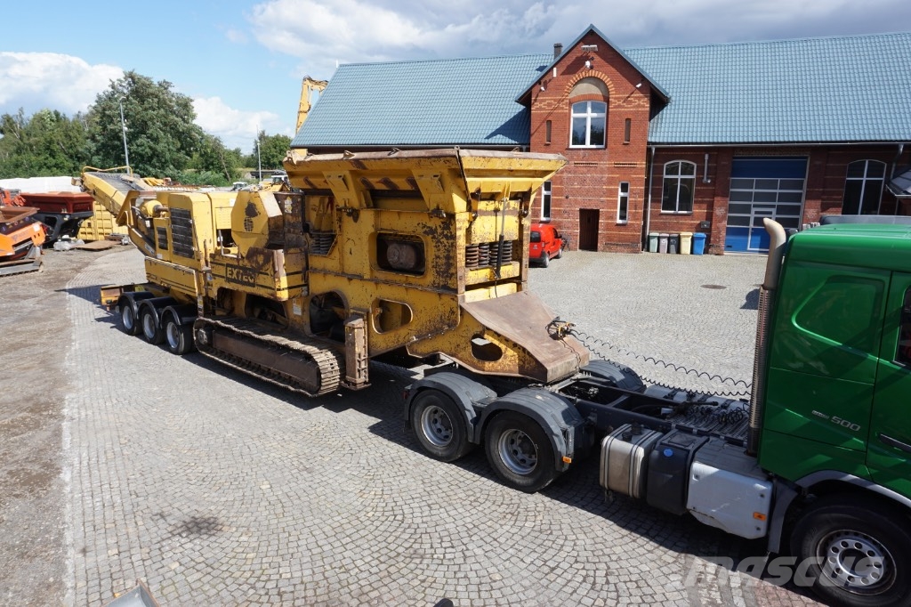 Extec C12+ Wózek Dolly Mobile crushers
