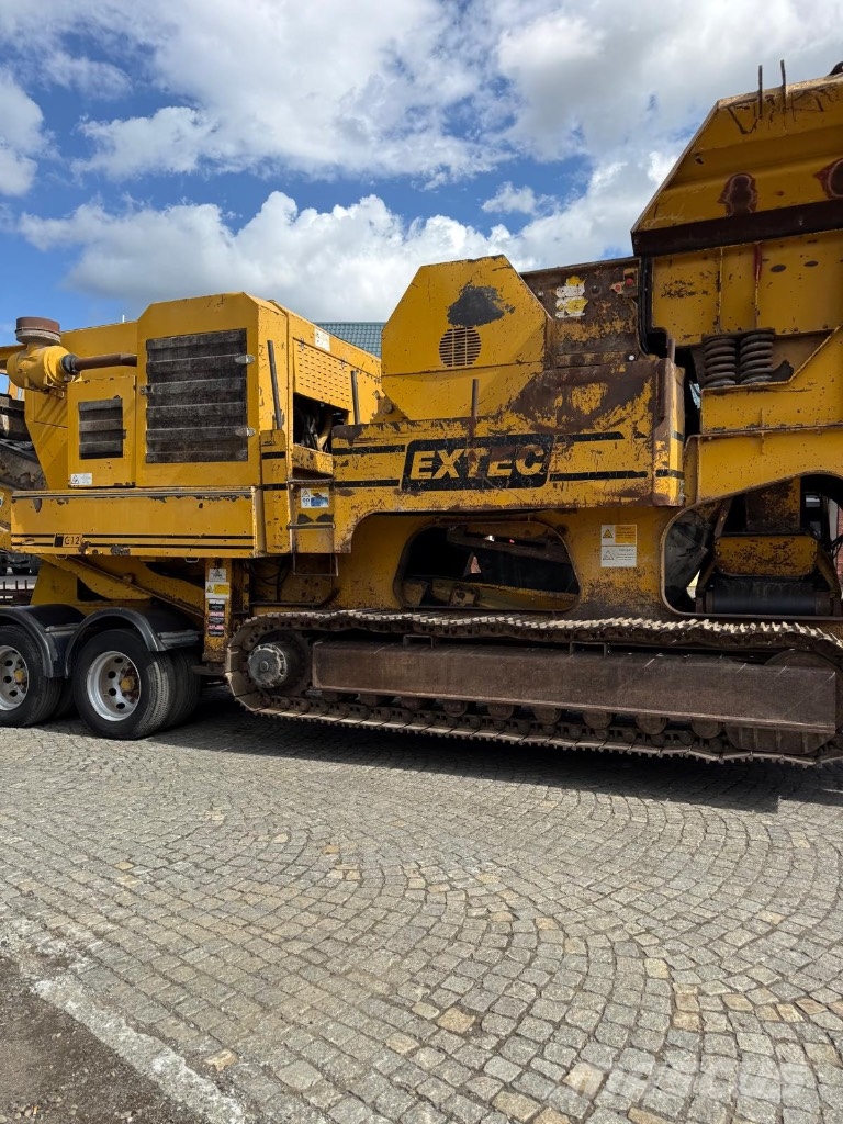 Extec C12+ Wózek Dolly Mobile crushers