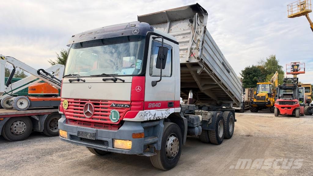 Mercedes-Benz ACTROS 2640 6x4 tipper - spring Самоскиди