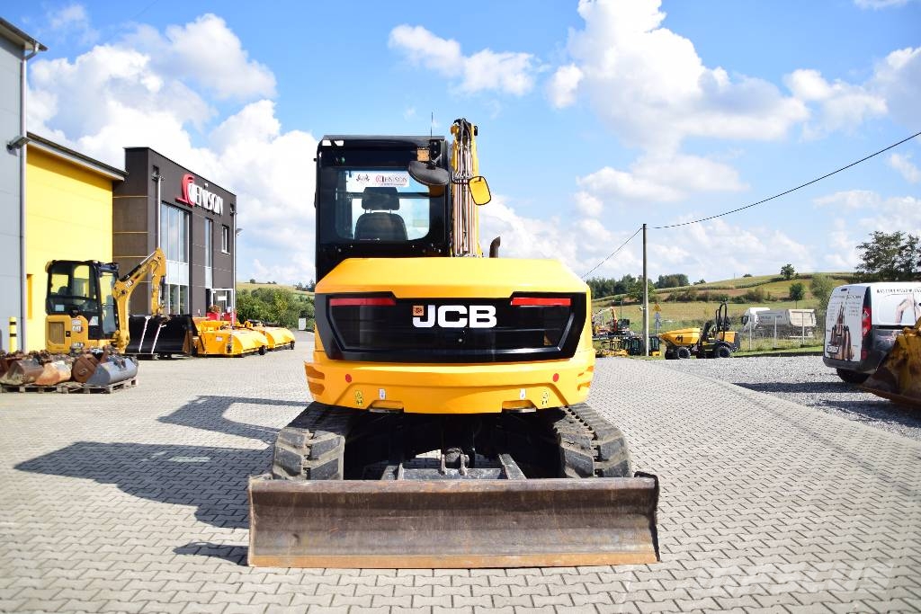 JCB 86 C-2 JCB 85Z-2 JCB 8085ZTS CAT 308 Kubota KX080 Midi bagri 7t – 12t