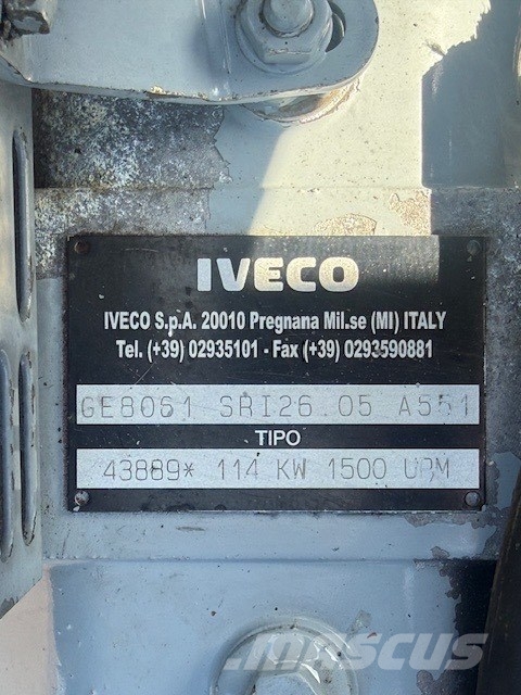 Iveco Iveco Aifo G 8061 114 KW+ HYDRAULIC PUMP PARKER Motorji
