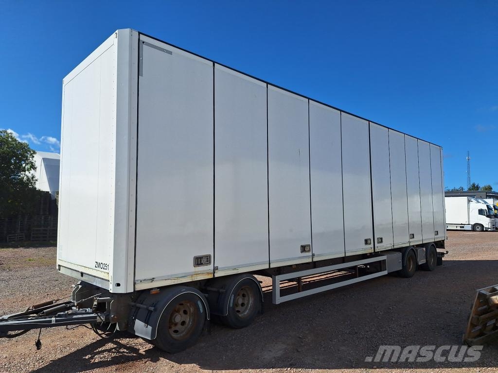 Schmitz Cargobull Trailer Van Drawbar Straight Furgoonhaagised
