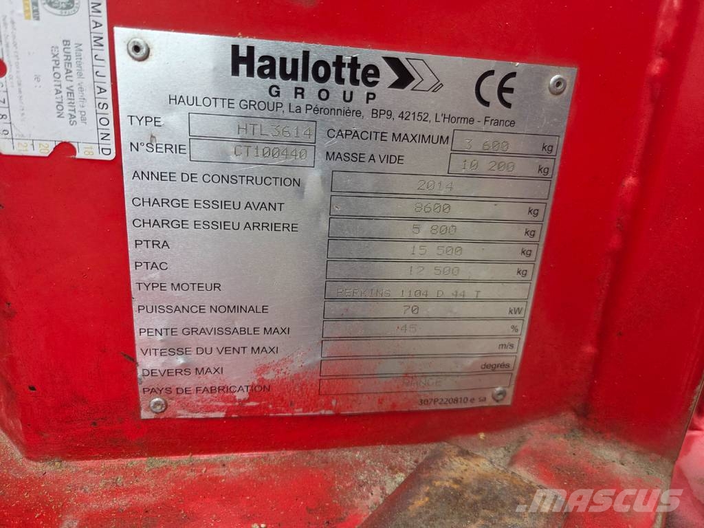 Haulotte HTL 3614 Teleskoplæssere