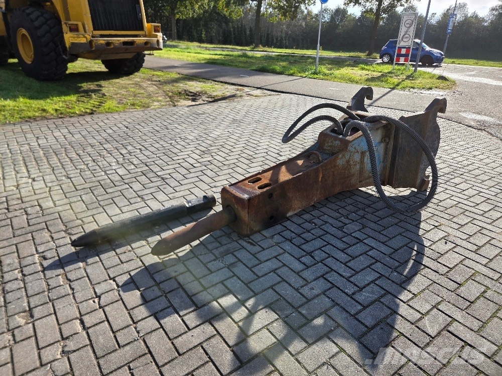 Krupp HM720 Hammer CW45 Martillos hidráulicos