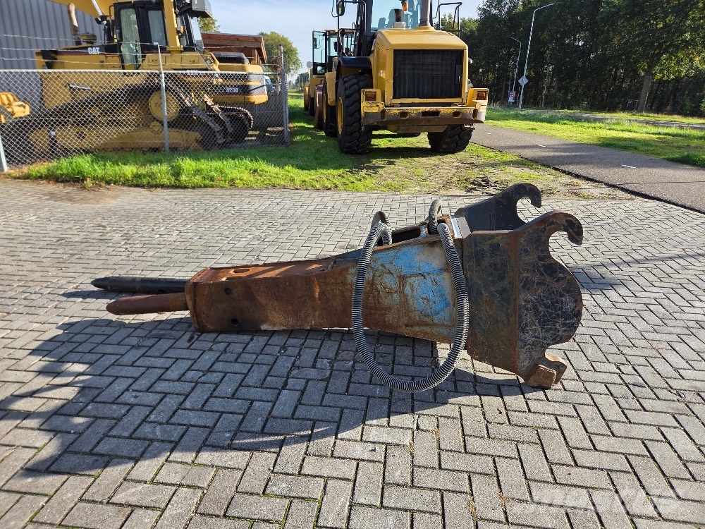 Krupp HM720 Hammer CW45 Martillos hidráulicos