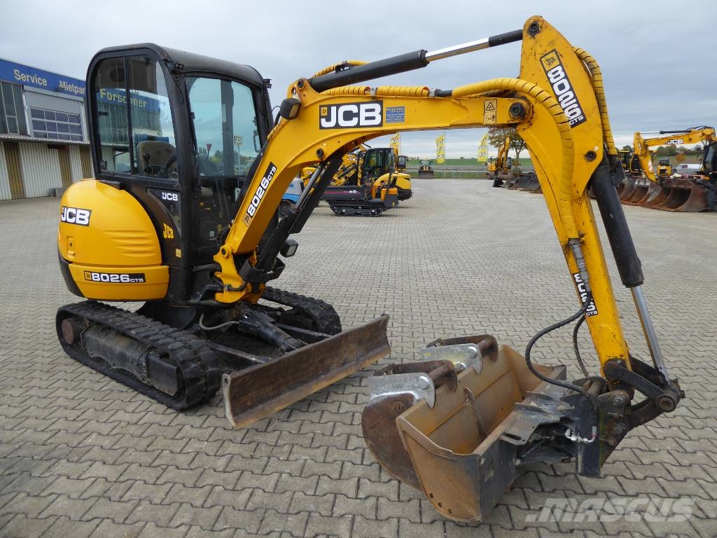 JCB 8026 CTS Minibagger < 7t