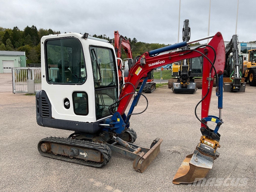 Sunward SWE 17 Minigravemaskiner