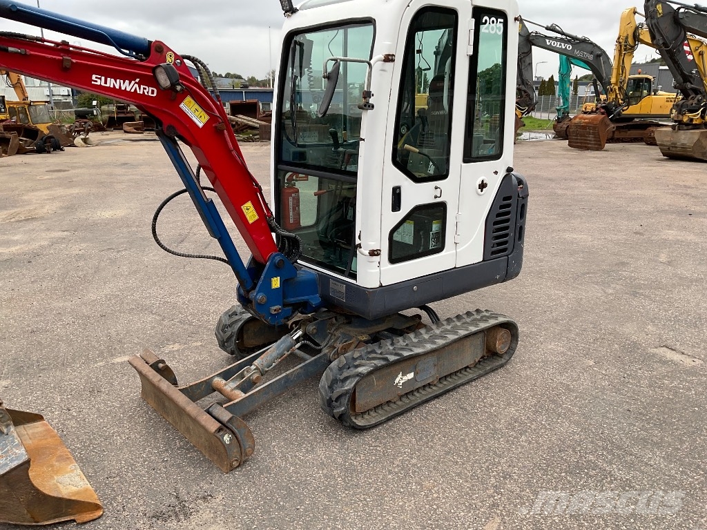 Sunward SWE 17 Minigravemaskiner