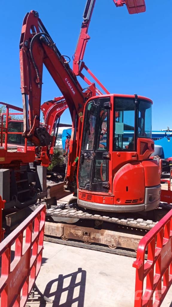 Yanmar Vio 50 U حفارات صغيرة أقل من 7 طن (حفارات صغيرة)