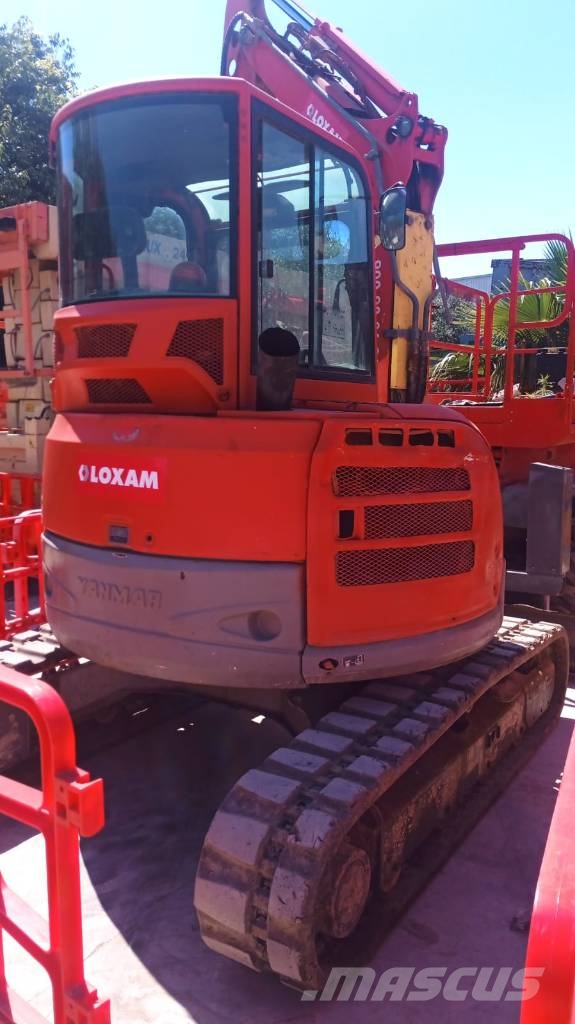 Yanmar Vio 50 U حفارات صغيرة أقل من 7 طن (حفارات صغيرة)