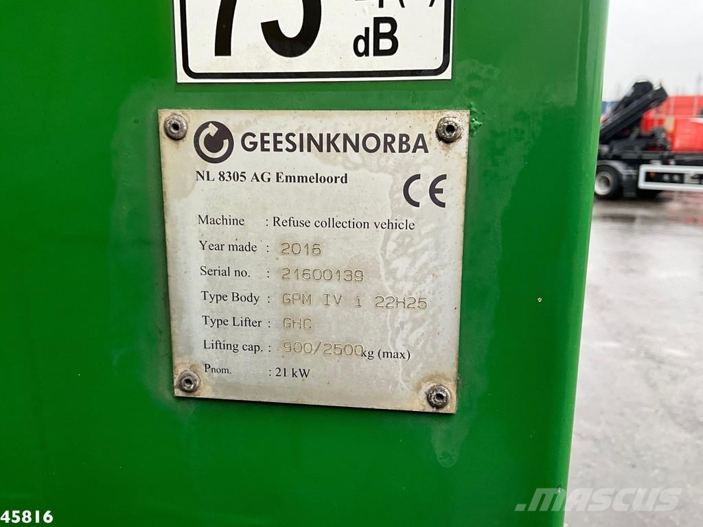 DAF FAG CF 330 Euro 6 Geesink 22m³ Müllwagen