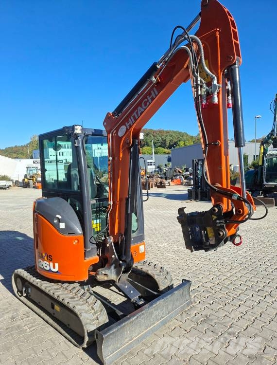 Hitachi ZX 26 U-6 Mini bagri <7t