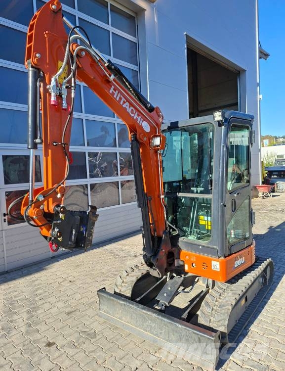 Hitachi ZX 26 U-6 Mini bagri <7t