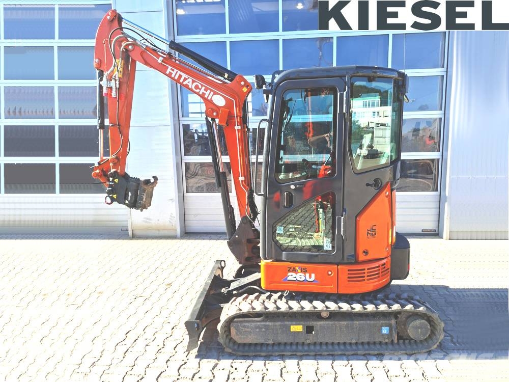 Hitachi ZX 26 U-6 Mini bagri <7t