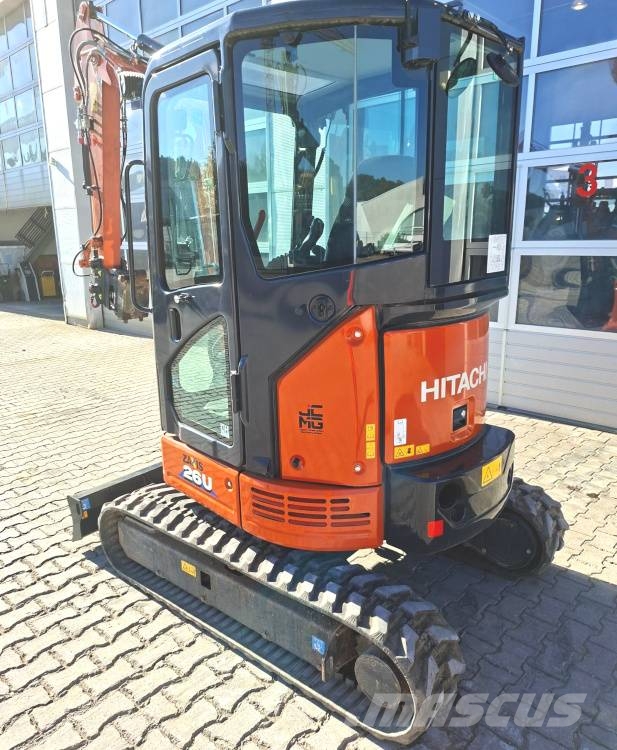 Hitachi ZX 26 U-6 Mini bagri <7t