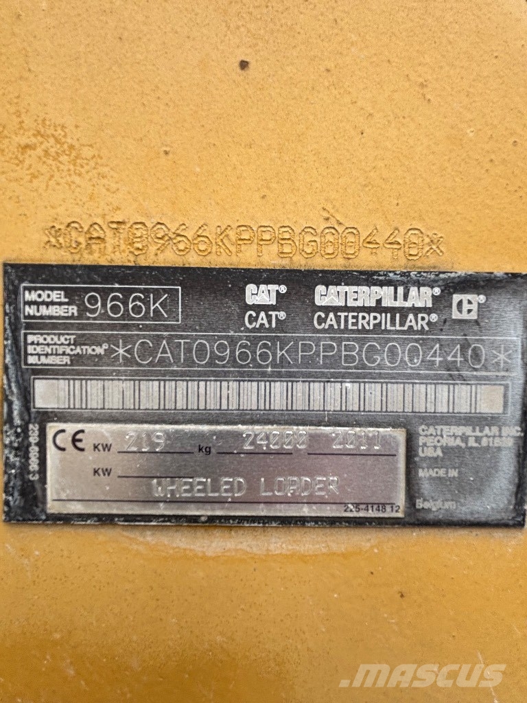 CAT 966 K Carregadeiras de rodas