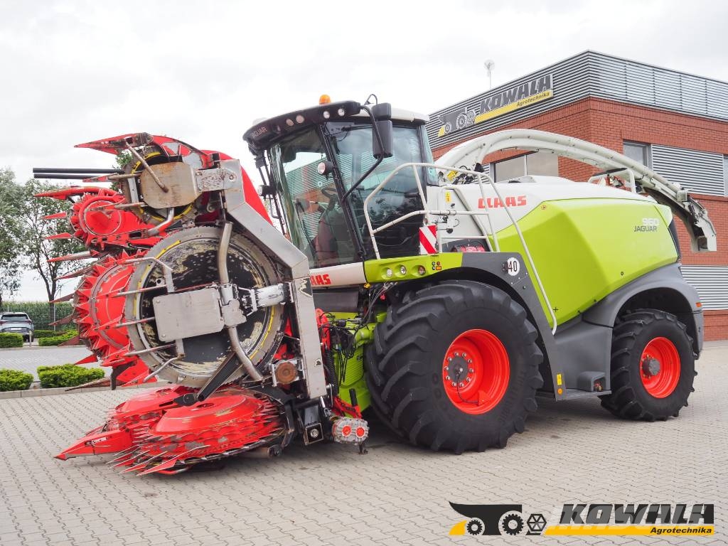 CLAAS Jaguar 960 4x4 + Kemper 475 Plus Самоходные кормоуборочные комбайны