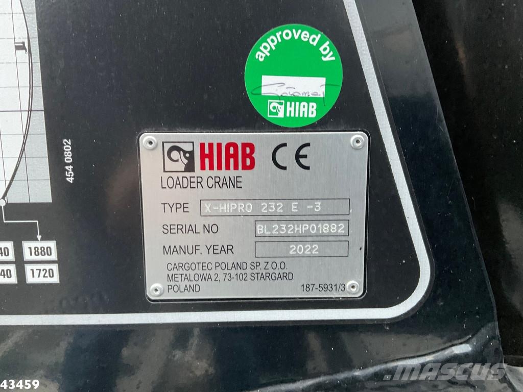DAF FAN XD 450 Hiab 23 Tonmeter laadkraan アームロール