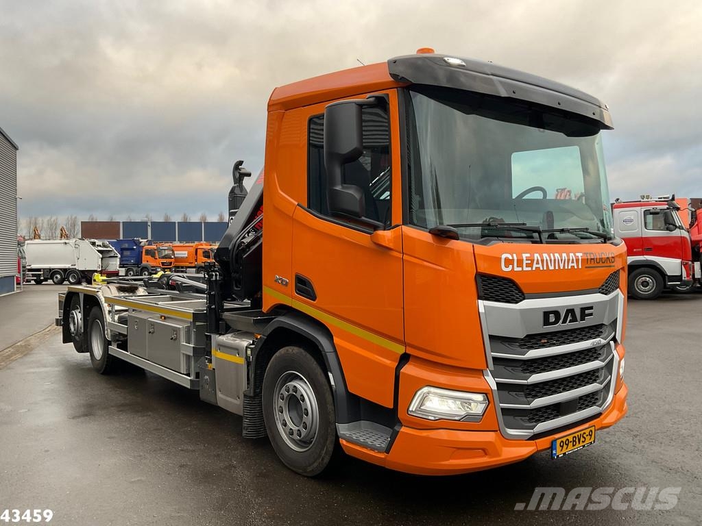 DAF FAN XD 450 Hiab 23 Tonmeter laadkraan アームロール