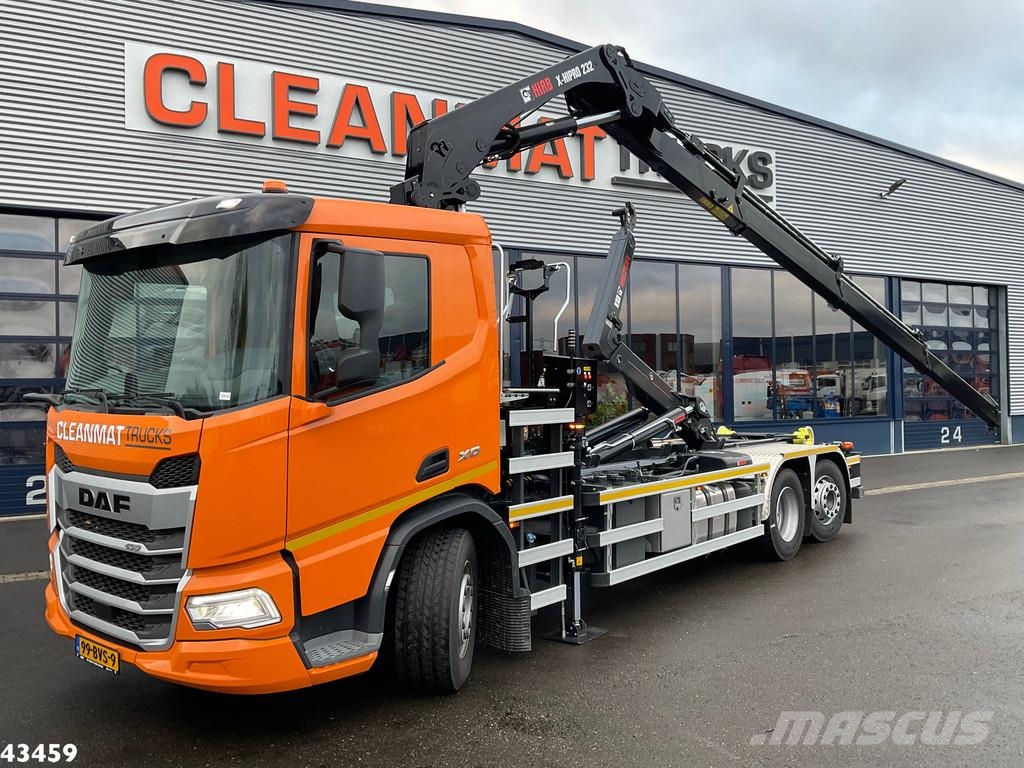DAF FAN XD 450 Hiab 23 Tonmeter laadkraan アームロール