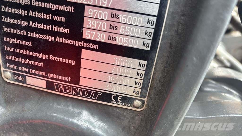 Fendt 828 0 Tractores