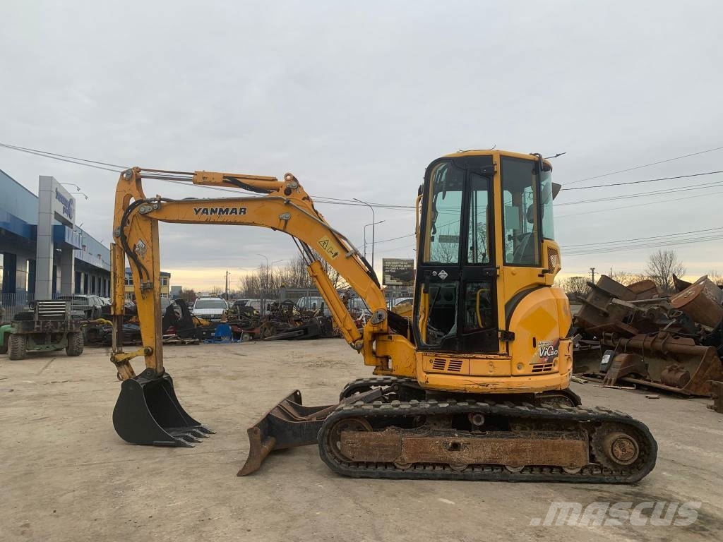 Yanmar Vio 50 U حفارات صغيرة أقل من 7 طن (حفارات صغيرة)