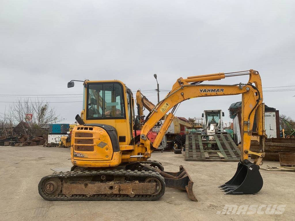 Yanmar Vio 50 U حفارات صغيرة أقل من 7 طن (حفارات صغيرة)