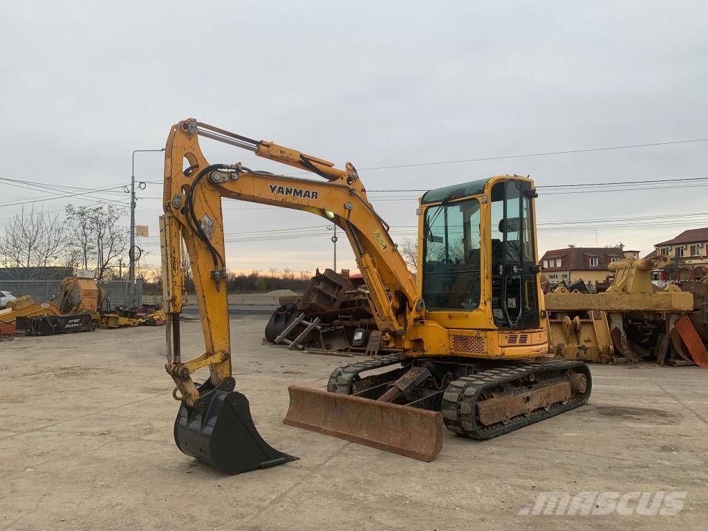 Yanmar Vio 50 U حفارات صغيرة أقل من 7 طن (حفارات صغيرة)