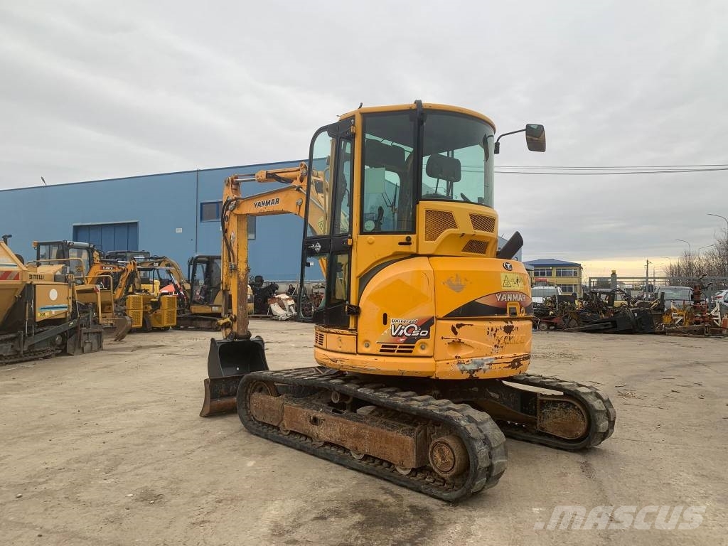 Yanmar Vio 50 U حفارات صغيرة أقل من 7 طن (حفارات صغيرة)
